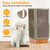 2Pcs Foldable Cat Scratcher Sofa Wall 