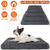 Dog Bed Soft Plush Cushion Cozy Warm Pet Crate Mat