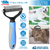 Dog Grooming Rakes 2 Sided Undercoat Rake Pet DeMat