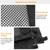 Dog Gate Dog Pet Baby Security Guard Gate Folding Safety Mesh Fence 