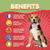 Dog Cranberry Supplement Natural Dog UTI Treatment & Kidney Support for Dogs Supplement Powder Same as Cranberry Pills for Dogs Puppy Supplies for Dog