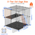 2Tier Cat Cage Playpen Indoor Pet Enclosures Kitten Kennel House 