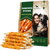 Dog Rawhide Sticks Wrapped with Chicken & Pet Natural Chew Treats Grain Free Organic Meat & Human Grade Dried Snacks in Bulk Best Twists for Training