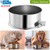 Stainless Steel Dog Bowl Pets Hanging Food Bowl