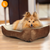 Pet Dog Bed Soft Warm Fleece Puppy Cat Bed 
