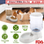 3.5L/1gal Pet Feeder Self-Dispensing Gravity Pets Food Dispenser 