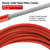 29.5FT Dog Tie Out Cable Long Dog Leash Chew 