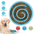 Dog Cat Slow Feeder Bowl Pet Interactive 