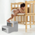 2 Step Stool for Kids Toddler Stool 