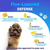 Dog Paw Balm Lick Safe Snout Soother Moisturizies Soothes & Nourishes Irritated Paw Pads and Dry Nose Protects from Cracks & Wounds Dog Feet Balm with