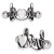 316L Stainless Steel LOVE Script with Heart Cartilage Ear Cuff