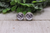 Zebra Heart || Stud Earrings