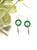 Amazonite Calm Earrings with feather