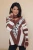 Saltzman Leopard Striped Sweater