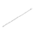 14K White Gold 1.0 Cttw Invisible-Set Princess Diamond Tennis Bracelet (H-I Color, SI1-SI2 Clarity) - 7"