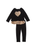 Leo Heart Sweatshirt with Ruffled Cami and Leggings Set
