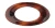 Open Oval Tortoise Shell Barrette