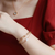 Chain And Pearl Duo Bracelet