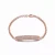 Collette Z  Roseplated Sterling Silver Cubic Zirconia Bracelet