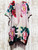 Fall/Winter Fringe Detailed Peony Ruana/Poncho