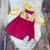 Embroidered Easter Chick Lace Ruffle Dress