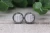 Volleyball  Glass Stud Earrings