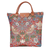 William Morris Strawberry Thief Red Foldaway Grocery Bag