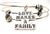 Love Makes A Family Triple Style Bangle Bracelet