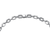 Collette Z Sterling Silver Cubic Zirconia Rectanlgle Link Necklace