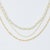 Layered Pearl And Chain Necklace