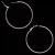 50mm Surgical Steel Stainless Hoop Earrings