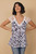 Just Us Printed Top