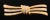 Gold & Silver Bow-Shaped Automatic Barrette