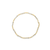 10k Yellow Gold 1/3 Cttw Diamond 3 Stone and X-Link Bracelet (I-J Color, I1-I2 Clarity) - 7.50" Inches