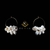 Pearly Cluster Hoop - Chandelier/Dangle