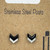 Mini - Black & White Chevron Split  - Lightweight Handmade Earrings
