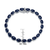 Collette Z Sterling Silver Black Stone Bracelet
