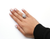 10K Yellow Gold 1 Cttw Round and Baguette cut Diamond Cluster and Rhombus Halo Ring (H-I Color, I1-I2 Clarity)