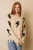 Baylee Distressed Knit Bolt Sweater