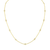 14K Gold Diamond Station Necklace (1 1/10 cttw, H-I Color, VS2-SI1 Clarity)