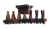 Flat Tubular Rake Hair Claw