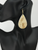 Hair On Leather Earrings 