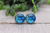 Keep Trying || 12mm Glass Stud Earrings