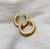 FELICE GOLD CHUNKY SMALL HOOP EARRINGS