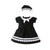 Navy Anchor Baby Dress with Beret