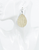 Platinum Amazon Cobra Leather Dangle Earrings