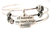 I'll Remember My Moms Hugs Forever Triple Style Bangle Bracelet