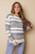 Love You Forever Striped Sweater