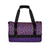 Purple Swiggle Print Print Gym Bag