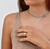 DAINTY TENNIS CHOKER NECKLACE - SAMPLE